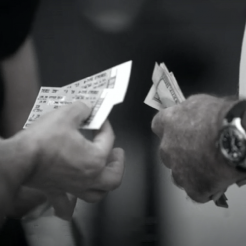 Ticket scalpers Ticket fraud is ruining live events - scalpers exchanging money for tickets