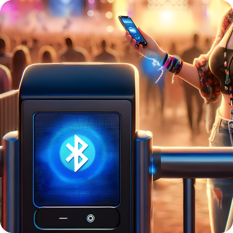 ComeTogether Bluetooth Ticket Scanning Technology