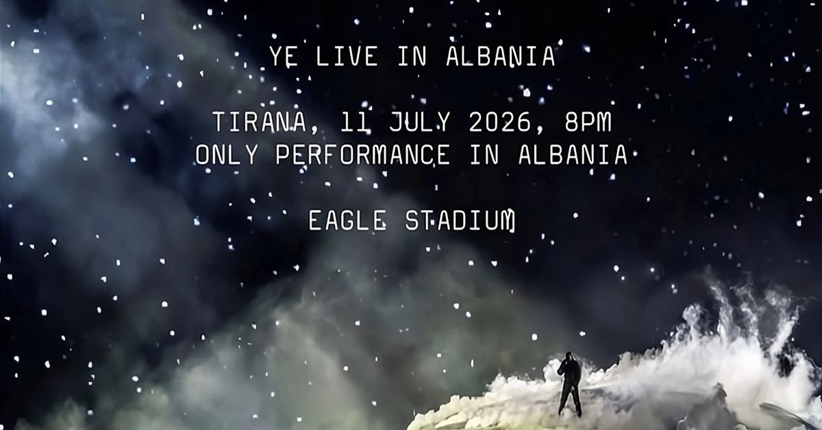 KANYE WEST LIVE IN TIRANA, ALBANIA
